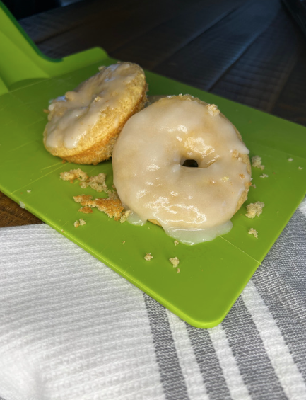 Baked Doughnuts with Shine Buttermilk Pancake Mix