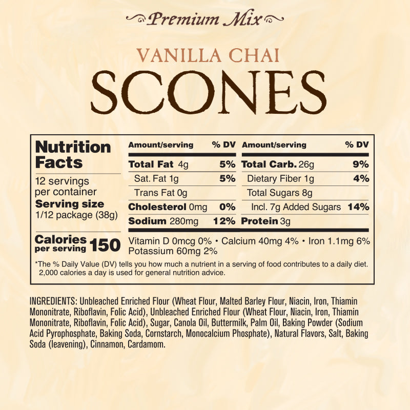 Sticky Fingers Bakeries Vanilla Chai Scone